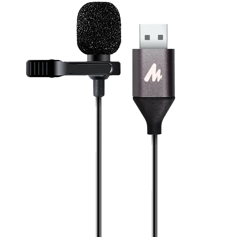 

Portable Omni-directional condenser usb lapel lavalier microphone