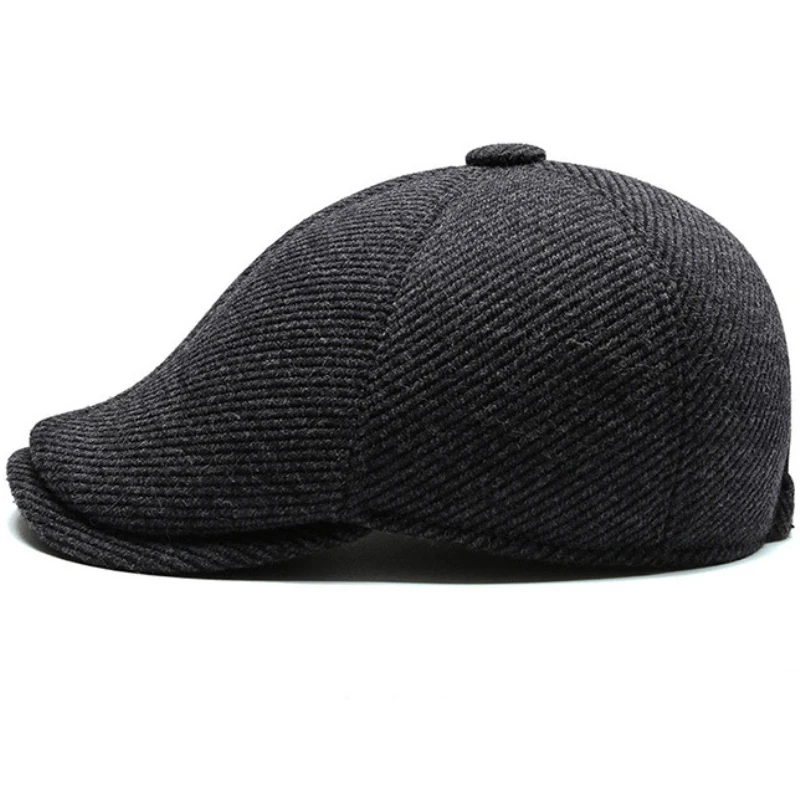 2020 осенне-зимняя мужская шапка береты шерстяная ткань в британском западном