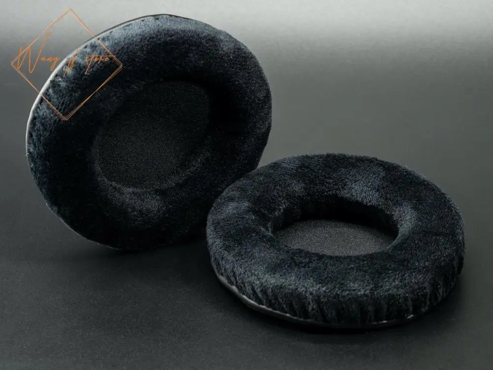 Толстые велюровые бархатные амбушюры для наушников Kuba Disco отличное качество