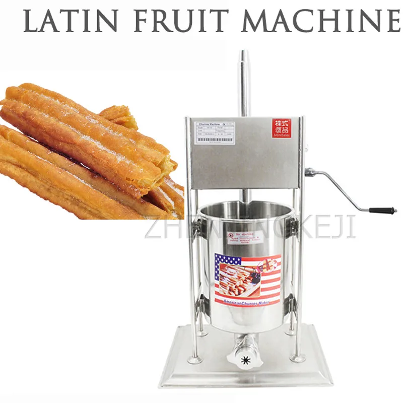 

10L Spanish Churros Machine Latin Fruit Machine Chilling Fruit Machine Snack Equipment Kina Fruit Stick Machine Twist Machine