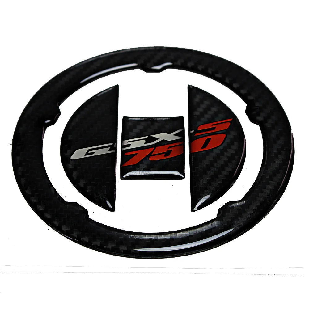 3D углеродный вид мотоциклетная газовая масляная топливная крышка наклейка из