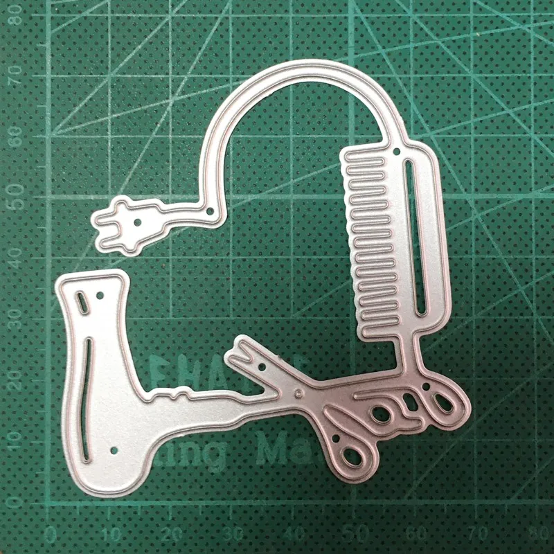 Металлические режущие штампы для фена Ножницы гребень вырезает DIY Скрапбукинг