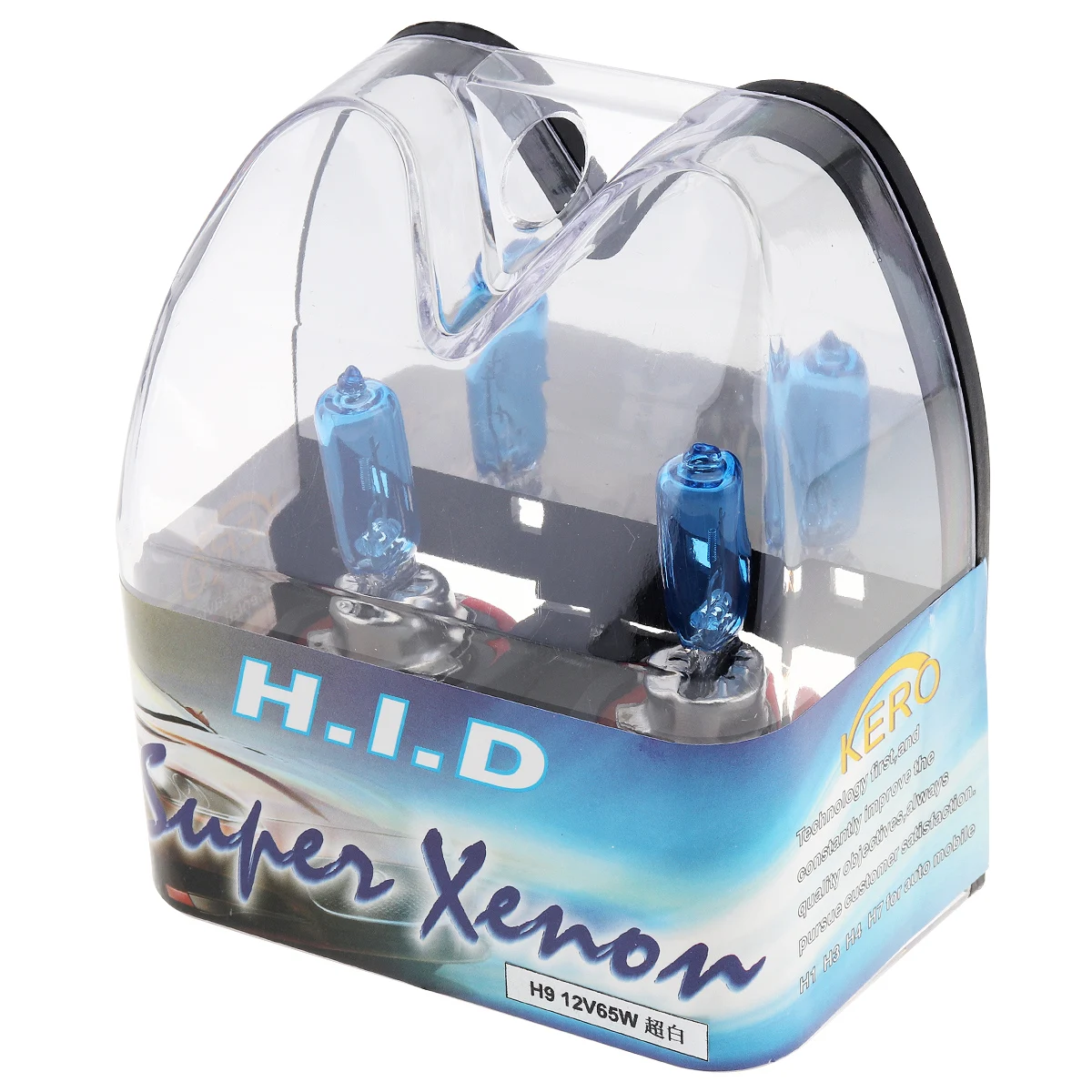 Автомобильные галогенные лампы 2 шт./лот 12 В H9 65 Вт 6000 К белый свет супер яркая Автомобильная ксеноновая