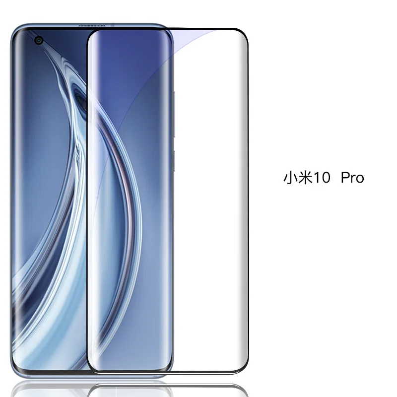 Изогнутое закаленное стекло 9H для Xiaomi Mi 11 Ultra Note 10 Lite CC9 Pro шт. | Мобильные телефоны и