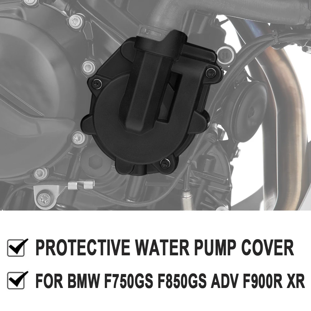 Cubierta protectora para bomba de agua de motocicleta, accesorio negro para BMW F900 R/XR, F900R F900XR F 900 R XR F 900R / 900XR