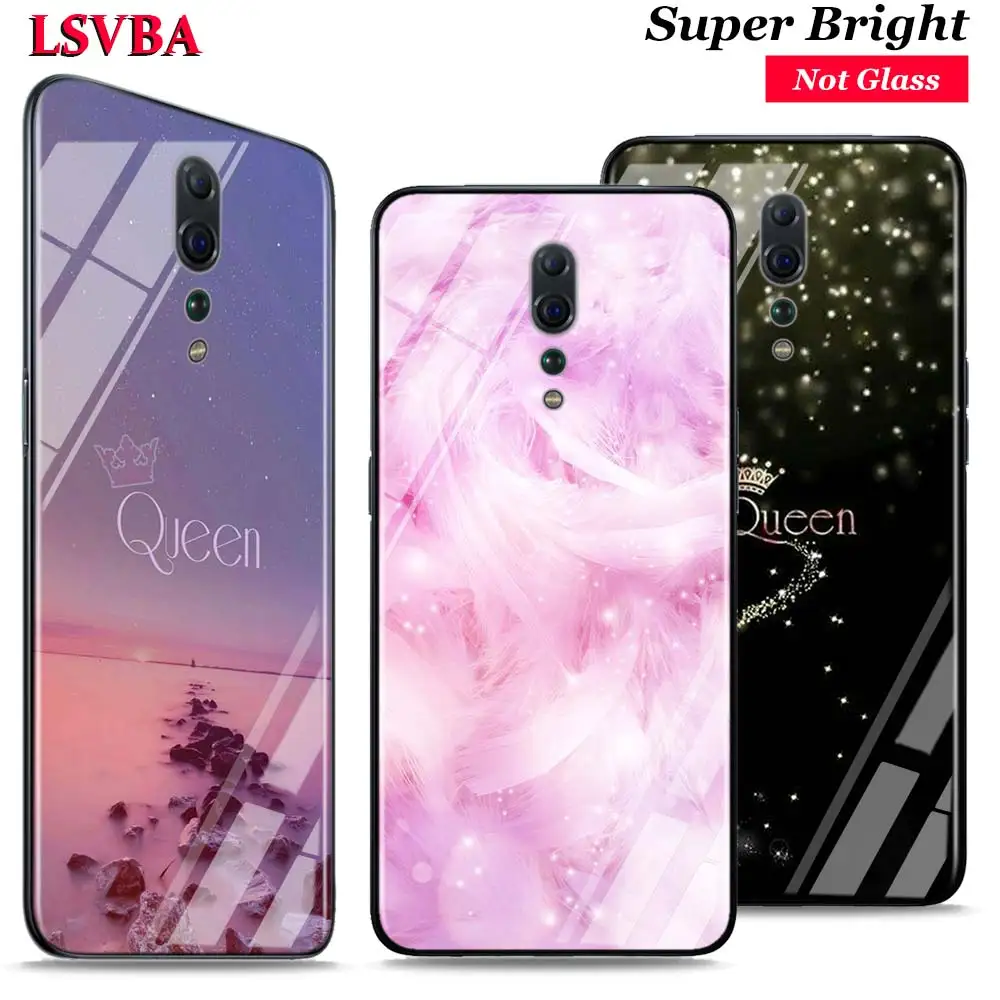 King Queen перо для OPPO Reno Z 10X Zoom F11 F9 F7 F5 A7 R9S R17 Realme 2 C2 K3 Pro Супер Яркий глянцевый