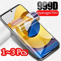 hydrogel film poco m4 pro 5g screen protector poko m4 x3 m3 pro soft glass for xiaomi pocom4 pro pocco x4 pro glass poco x4pro