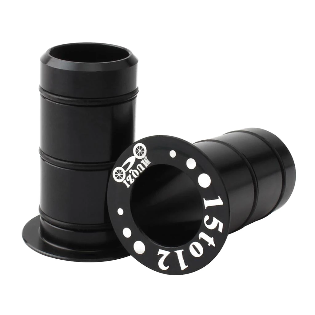 1 пара велосипедных втулок передняя Труба вал место для преобразования адаптера