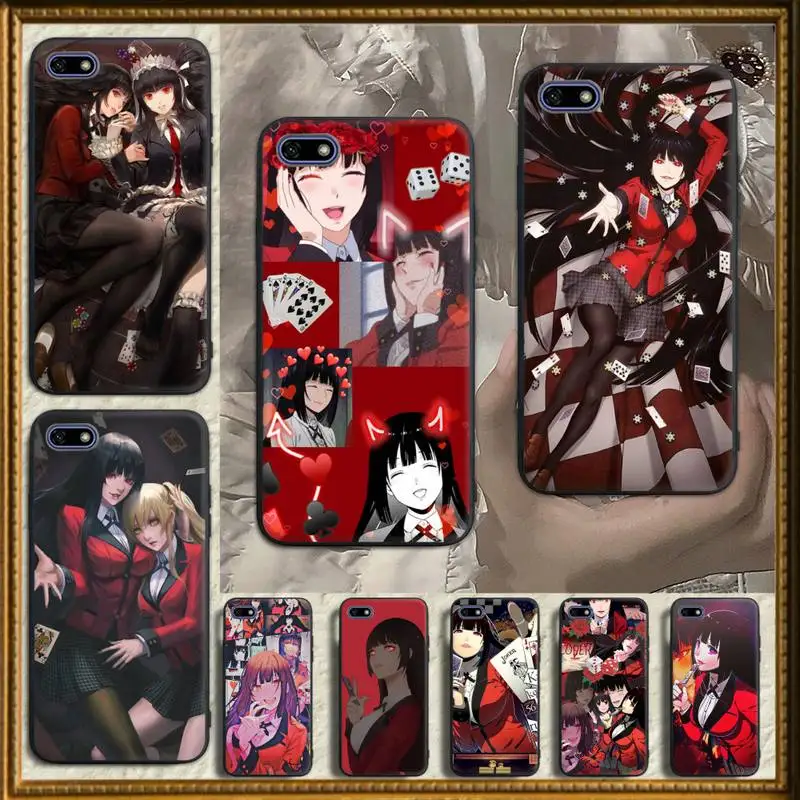 

japanese anime kakegurui Phone Case for Huawei P40 P30 P20 P10 P9 P8 pro lite Plus P SMART 2019 P9 lite Fundas cover