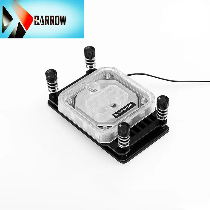 Barrow AMD AM4 кулер для процессора с водяным блоком охлаждения RGB 2 0 5 в светло черный