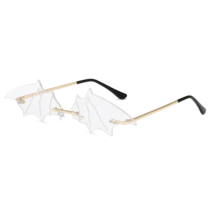 

2021 New Luxury Fashion Fire Flame Sunglasses Men's and Women's Fashion Trend Bat Sunglasses Fashion Repair and UV Protection