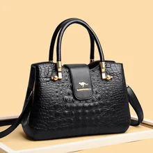 New Fashion Luxury Designer Bag Casual Handbag Crocodile Pattern Shoulder Bag Ladies Shoulder Messenger Bag Women Bag