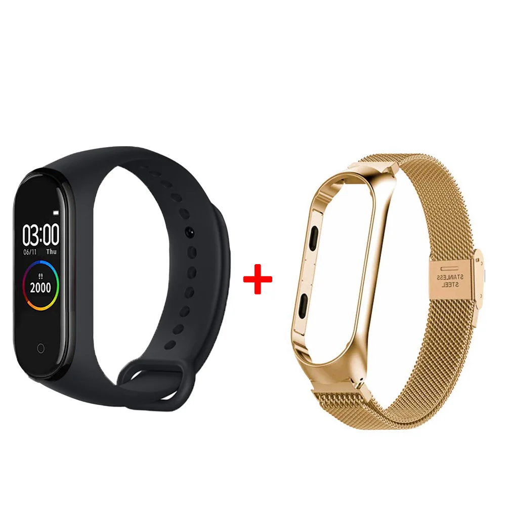 as the picture M4 Smart Wristband Smart Bracelet Band 4 Sport Smart Band Blood Pressure Heart Rate Monitor Fitness Tracker Smart Watch - Цвет: as the picture
