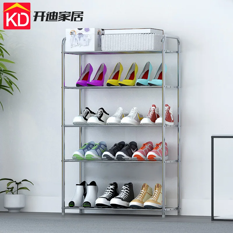 Стойка для обуви из нержавеющей стали органайзер спальни полка шкаф мебель