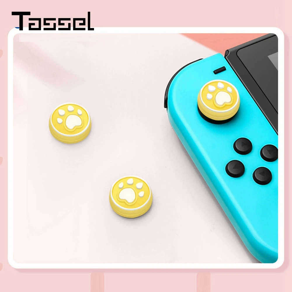 

4Pcs Thumb Stick Grip For Nintend Switch Lite Cap Joystick Joy-Con Cover Thumbstick For NS Switch Controller Gamepad Thumbsticks