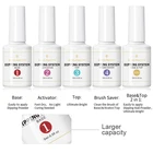 Система для пудры для ногтей BORN PRETTY, 15 мл, активатор для базового верха, кисть для экономии естественного сухого погружения, мощная Пыль для ногтей Декоративный гель