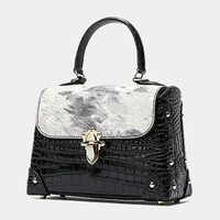 women genuine leather bag crocodile skin womens handbag luxury designer handbag women leather handbag brand sac de luxe femme