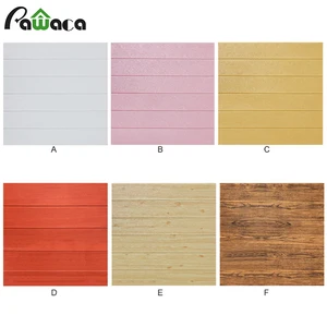 3D деревянная зернистая настенная бумага s Водонепроницаемая самоклеящаяся поролоновая настенная бумага DIY кирпичные настенные наклейки бумажная панель настенные наклейки в комнату домашний декор