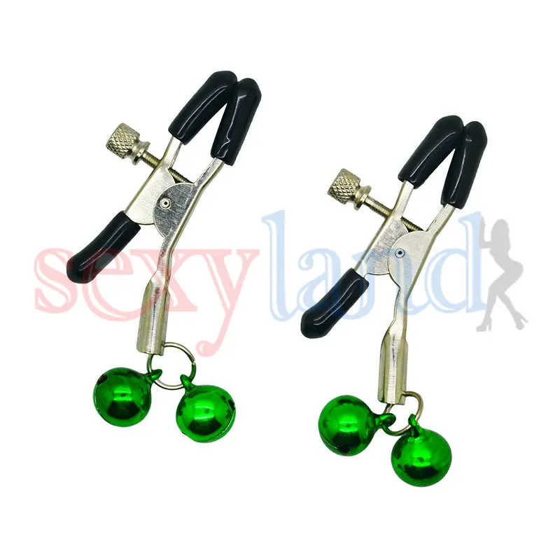 Сексуальные эротические Фетиш кольцо колокольчик застежки для сосков женщин