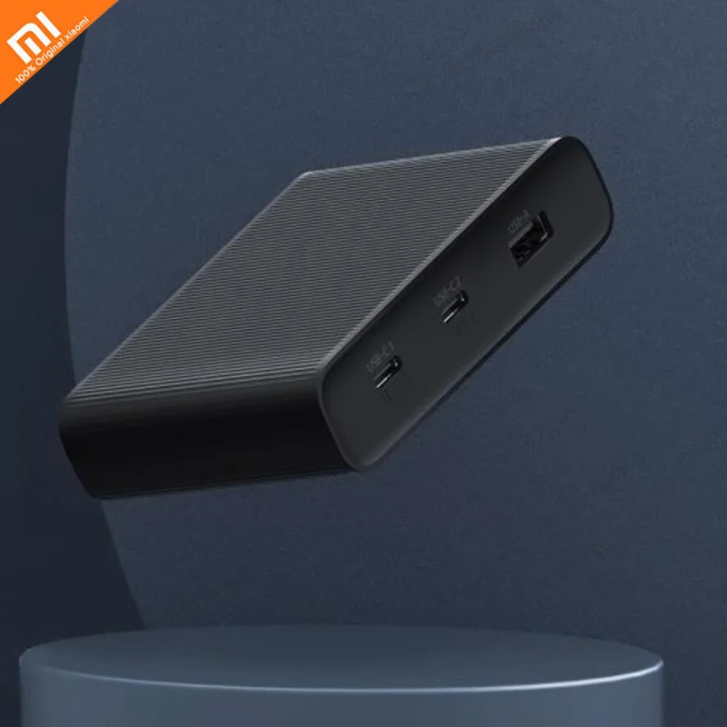 Оригинальное зарядное устройство millet ZMI 65 Вт 3 порта PD3.0 USB 2C1A для Android iOS переключатель PD 3,0 QC Интеллектуальный выход максимальный solo c1-65w c2-18w A-18w источник питания с несколькими выходами c1-45w,(c2 A)-18 Вт