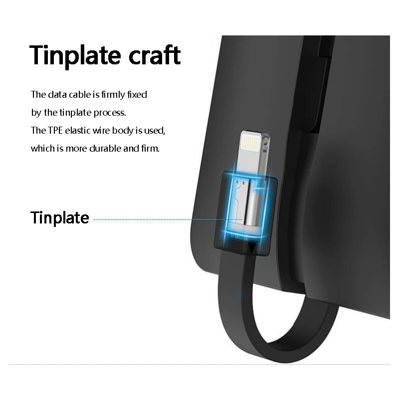 The new comes with For Apple line Power bank10000 mAh mobile power supply Portable ultra-thin charging treasure | Мобильные телефоны
