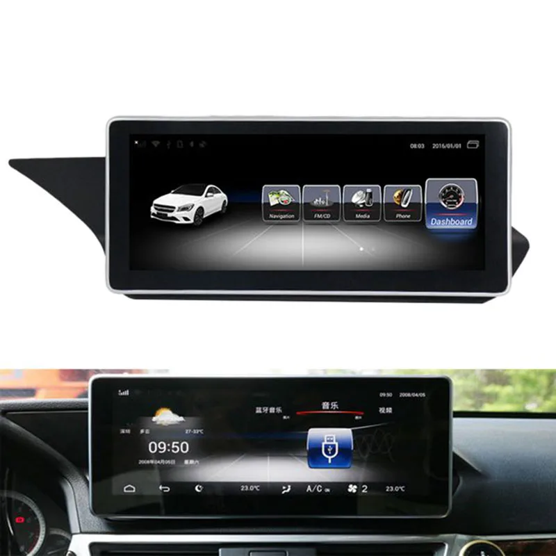 10 25 дюймов Android 8 1 2G + 32G Автомобильный GPS навигационный мультимедийный плеер Bluetooth