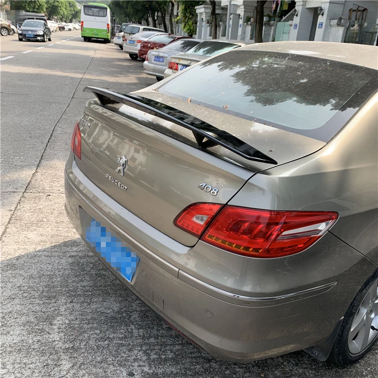 Спойлер для Peugeot 408 2011-2017 407 308 спойлер nF из высококачественного АБС-материала