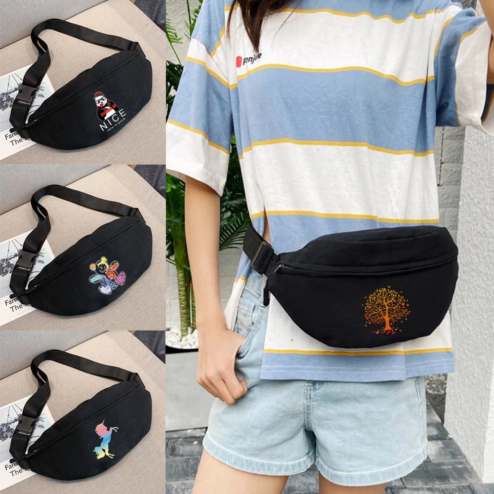 

Women Chest Bag Waist Bag Men Color Travel Bag Mobile Phone Bag Pocket Wallet Shoulder Fashion Handbags Crossbody Bags Belt Bag
