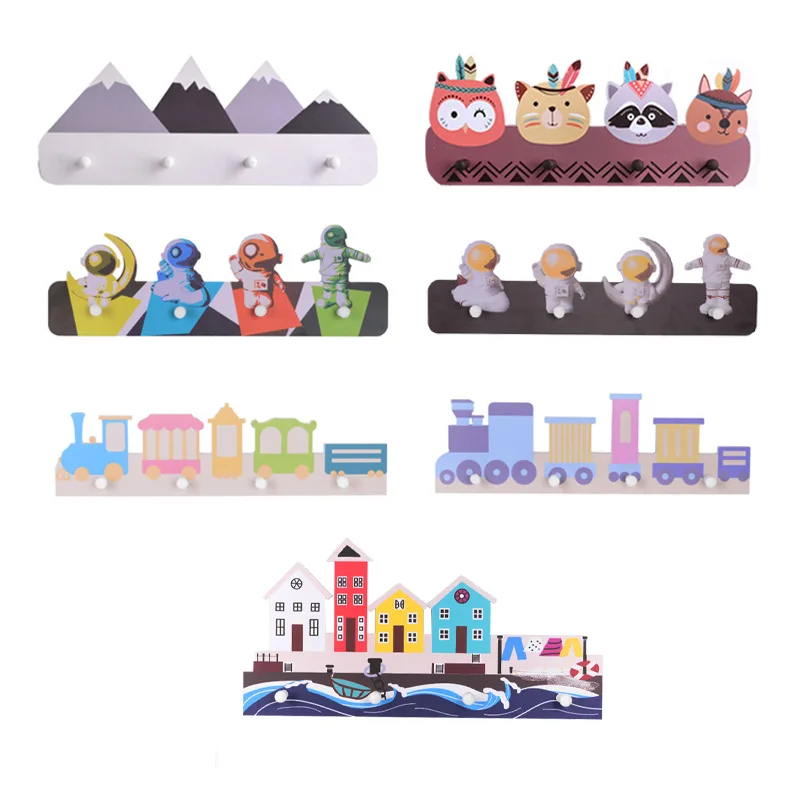 INS одежда в скандинавском стиле настенный крюк для полотенца украшения детской