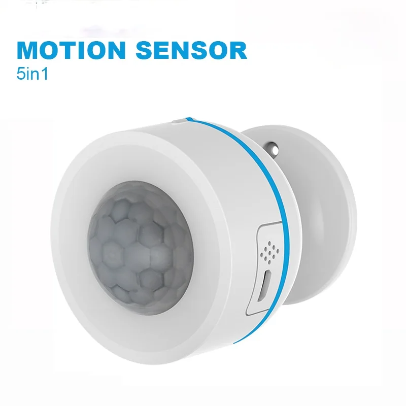 

Plus 700series PIR Motion Detector with Temperature Humidity Light Sensor Work
