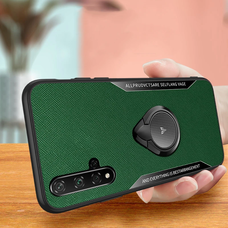 Кожаный чехол для телефона Huawei P30 P40 Mate 20 30 Pro Honor 8X Lite X10 Nova 5 5i 6 7 SE магнитный