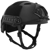 outdoor tactical paintball fast helmet military outdoor airsoft helmet pj base type jump protective helmet wargame head gear