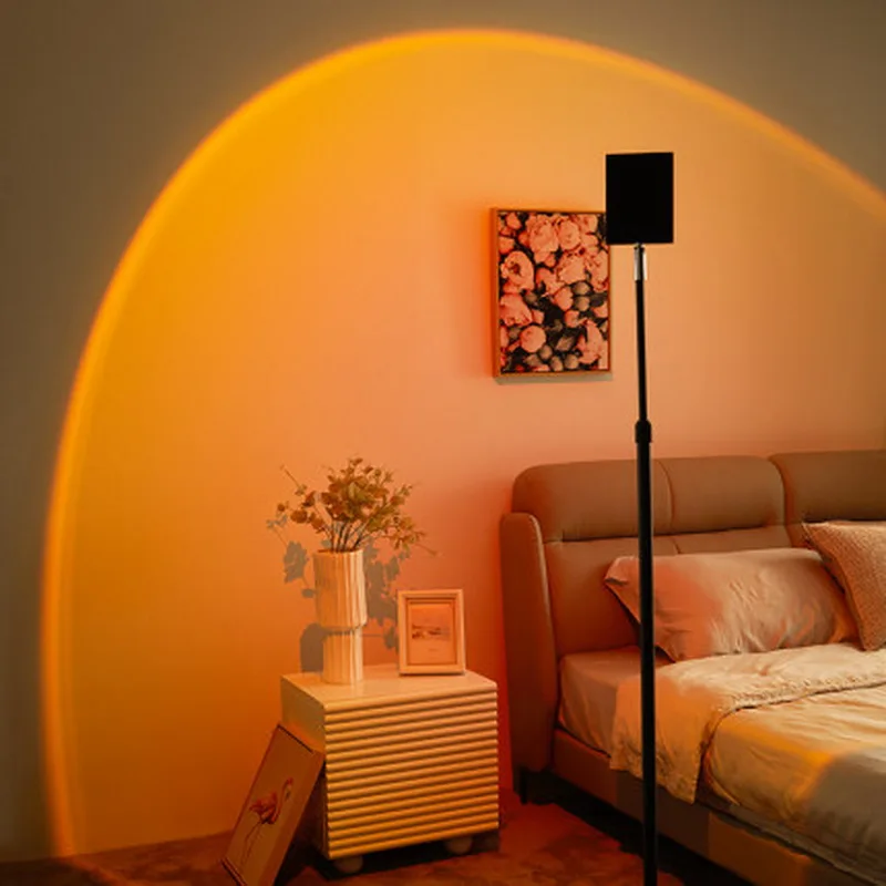 Атмосферу светодиодный ночной Светильник Rainbow Sunset прожекторная лампа для дома