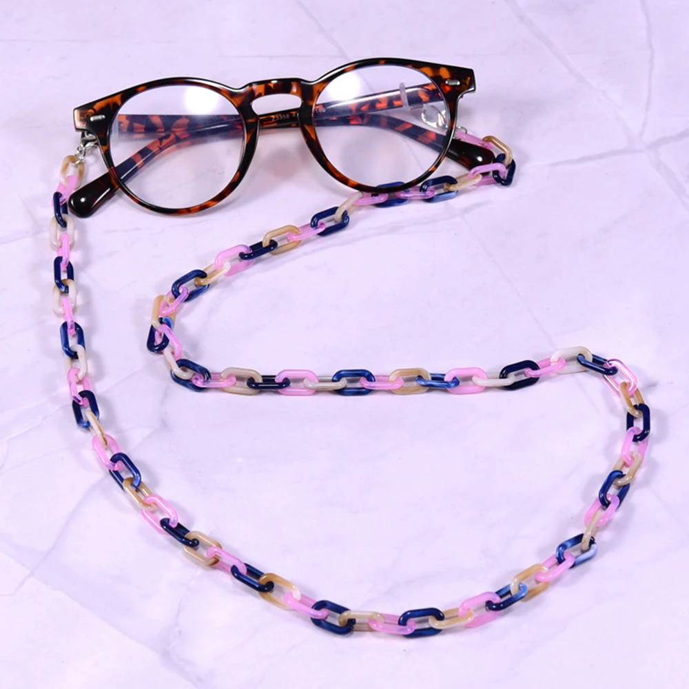 

Acrylic Sunglasses Chain Chic Womens Anti Slip Reading Glasses Eyewears Cord Holder Neck Strap Lanyard 72cm