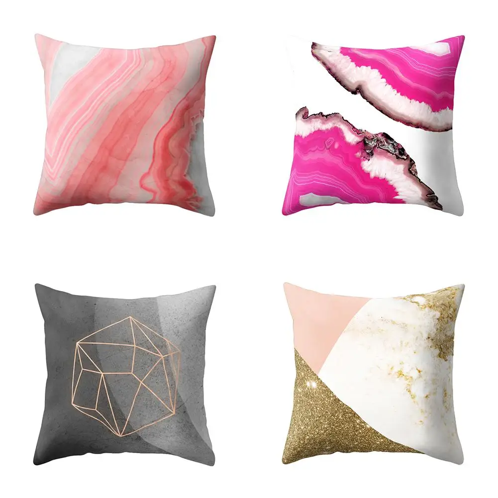 

18inch Modern Living Room Decoration Abstract Square Pillow Case Cushion Cover
