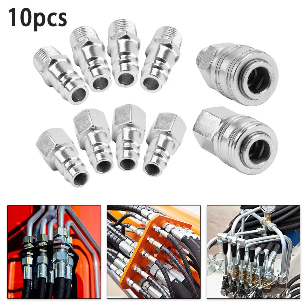 

10 шт., пневматические фиттинги Европейского типа