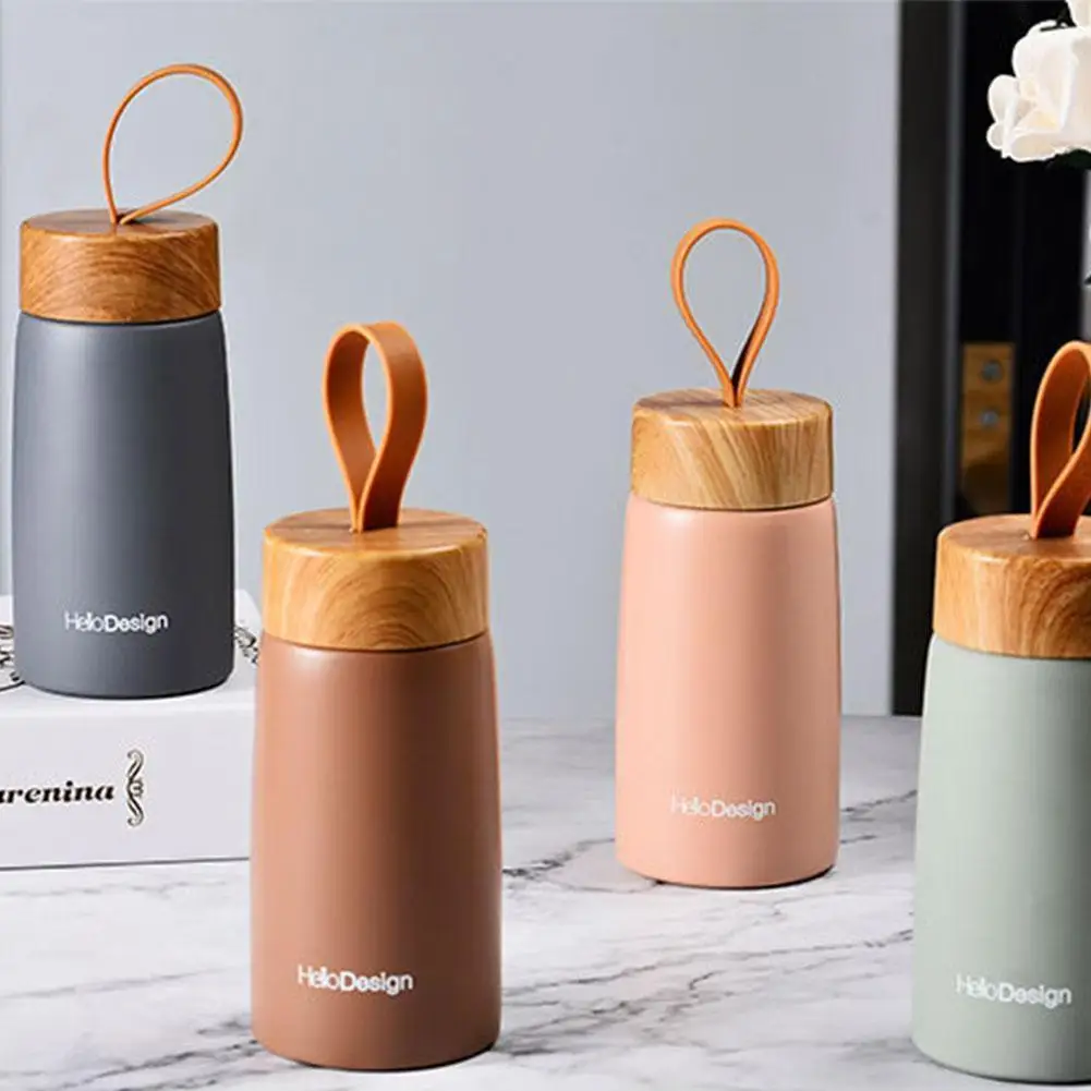 

Insulated Coffee Mug 304 Steel Tumbler Water Vacuum Flask Mini Water Bottle Portable Travel Mug Thermal Cup