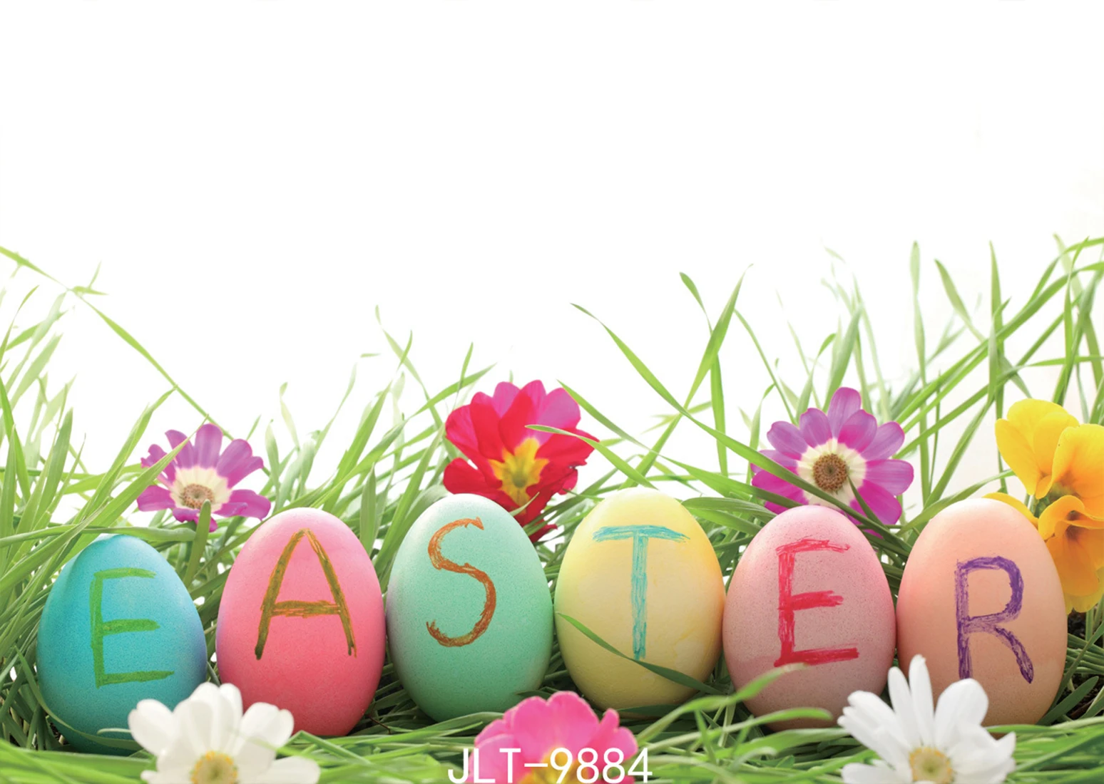 Пасхальные яйца день детей фестиваль украшения фотостудия фоновые цветы