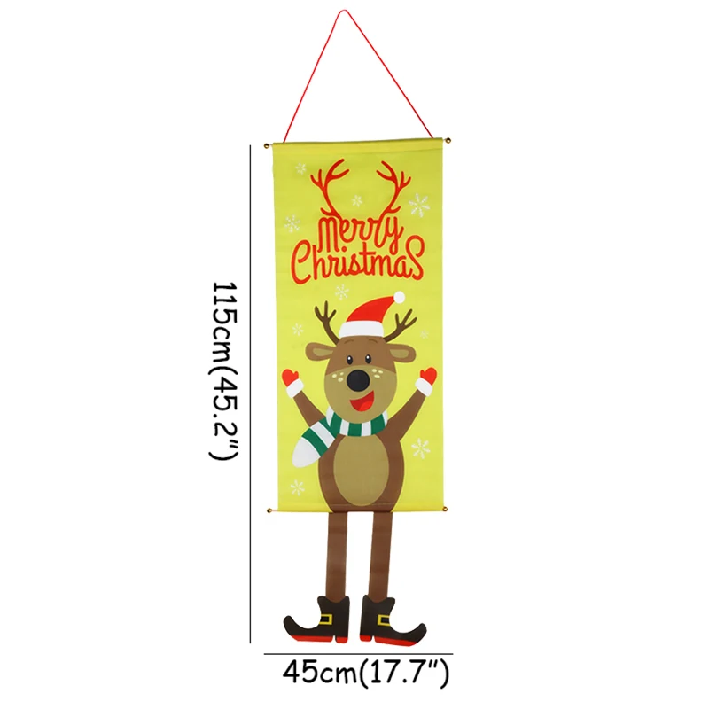 Style 3 Garland Merry Christmas Decor for Home Cristmas Decor Navidad Christma Ornaments Christmas Xmas Outdoor Happy New Year - Цвет: Style 3
