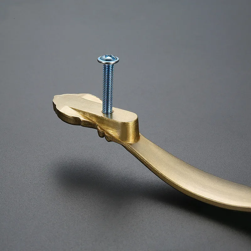 JD Твердые медные ручки шкафа кухонные дверные для выдвижных ящиков Европейское