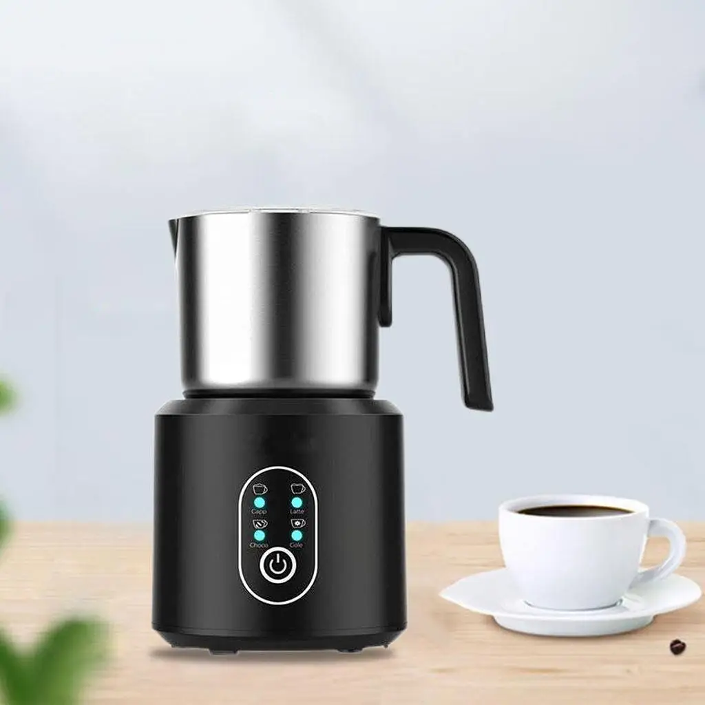 

700ml Milk Frother, Foam Maker-- Detachable Mute Stainless Steel Electric Egg Beater, Warmer for Cappuccinos Milk Powder Office