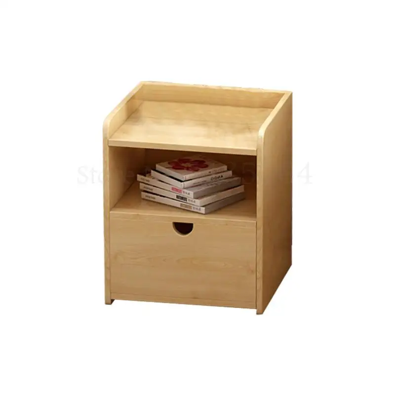 Сплошная деревянная прикроватная настольная лампа простой современный