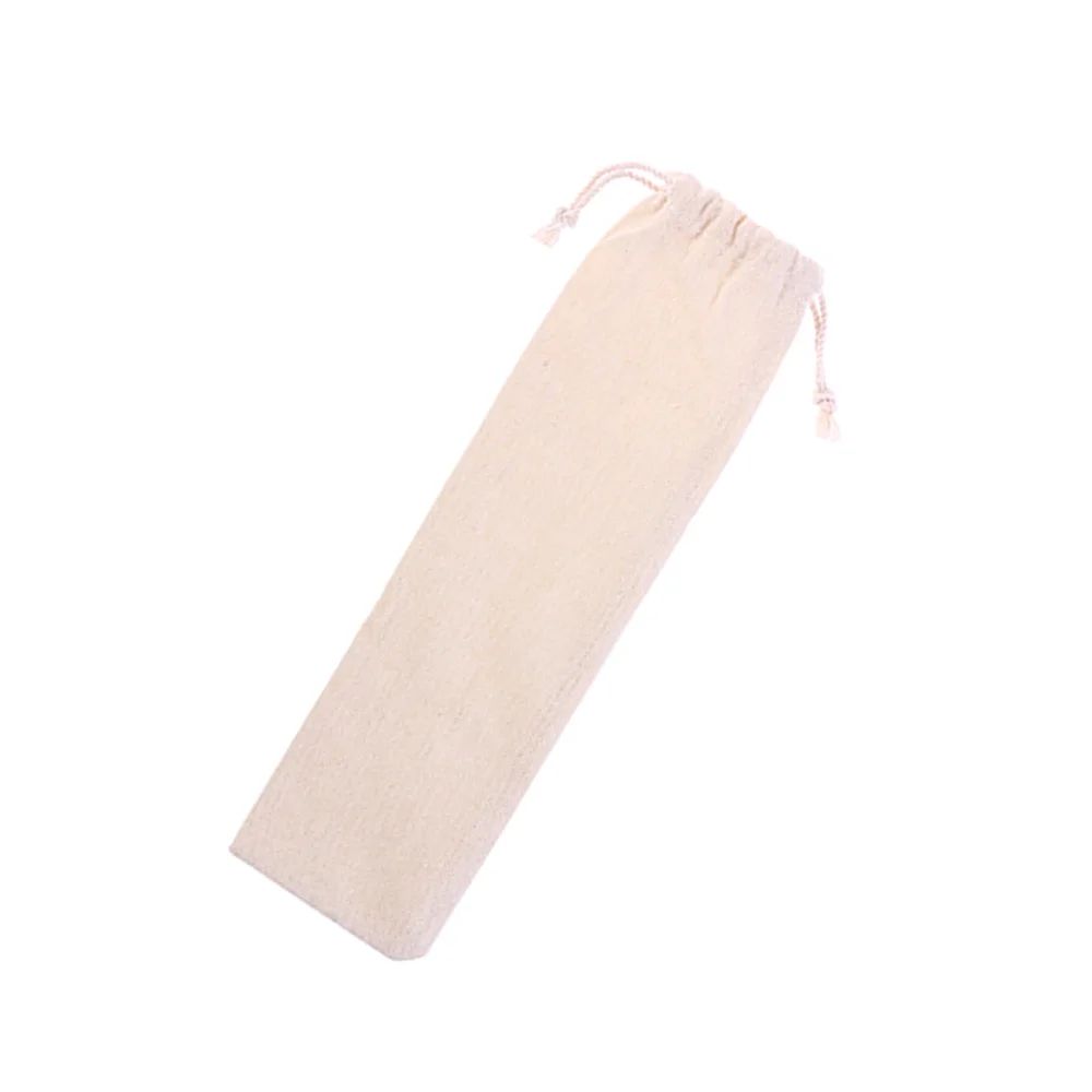 Прочный мешок из хлопка и льна соломенная сумка для переноски нержавеющей стали