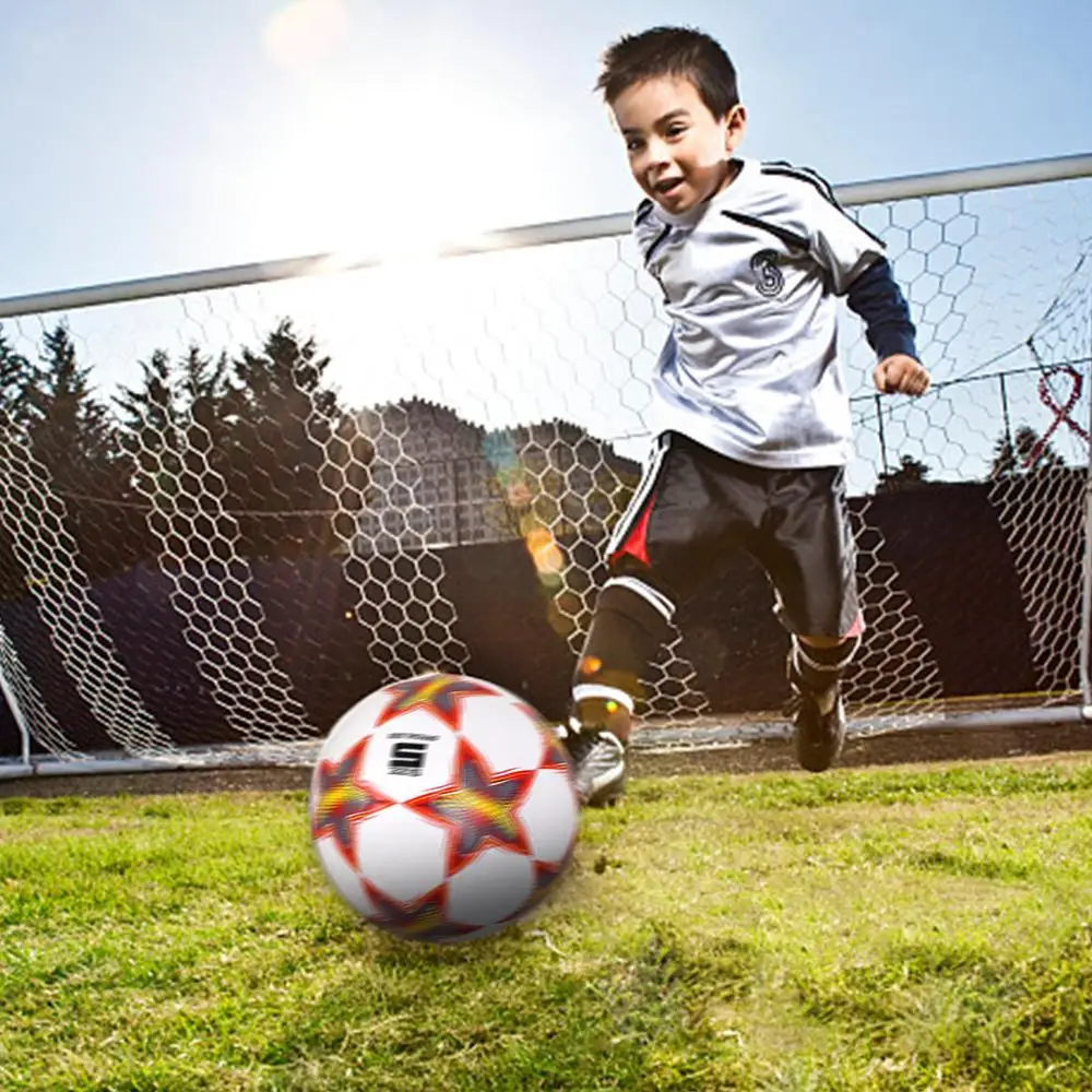 Тренировочные футбольные мячи с пентаграммой классический размер 345 для