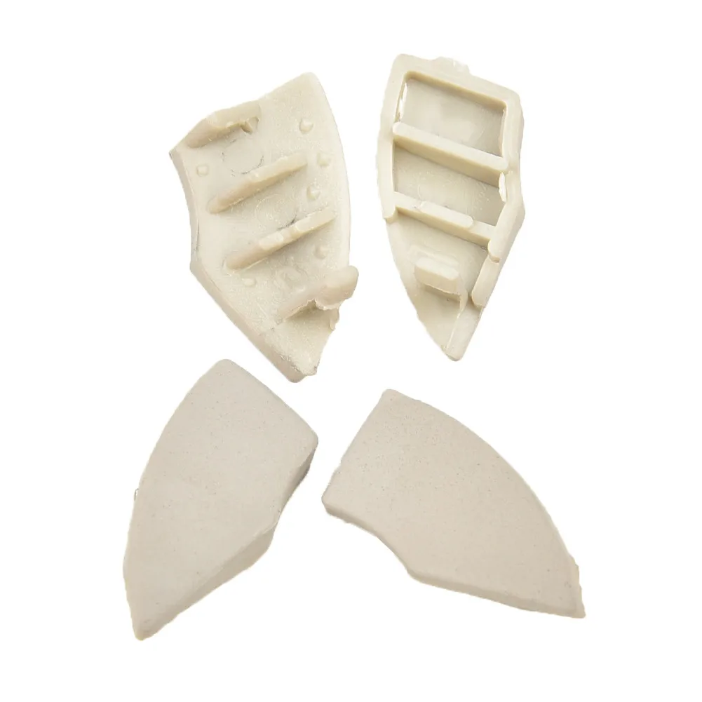

4 pcs Trims cover Beige/Black Removal point holes For Fiat 500 radio cd Hot sale Fiat 500 Radio Buttons Car Accessories