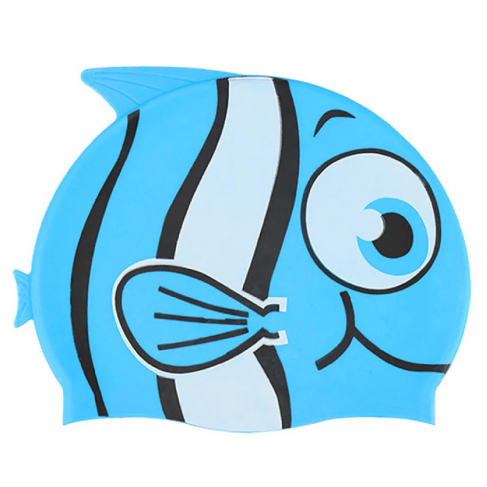 Детская Плавательная шапочка для малышей силиконовая дайвинга с милыми