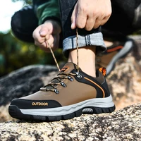 2021 new brand fashion outdoors sneakers waterproof mens shoes men combat desert casual shoes zapatos hombre big size 39 48