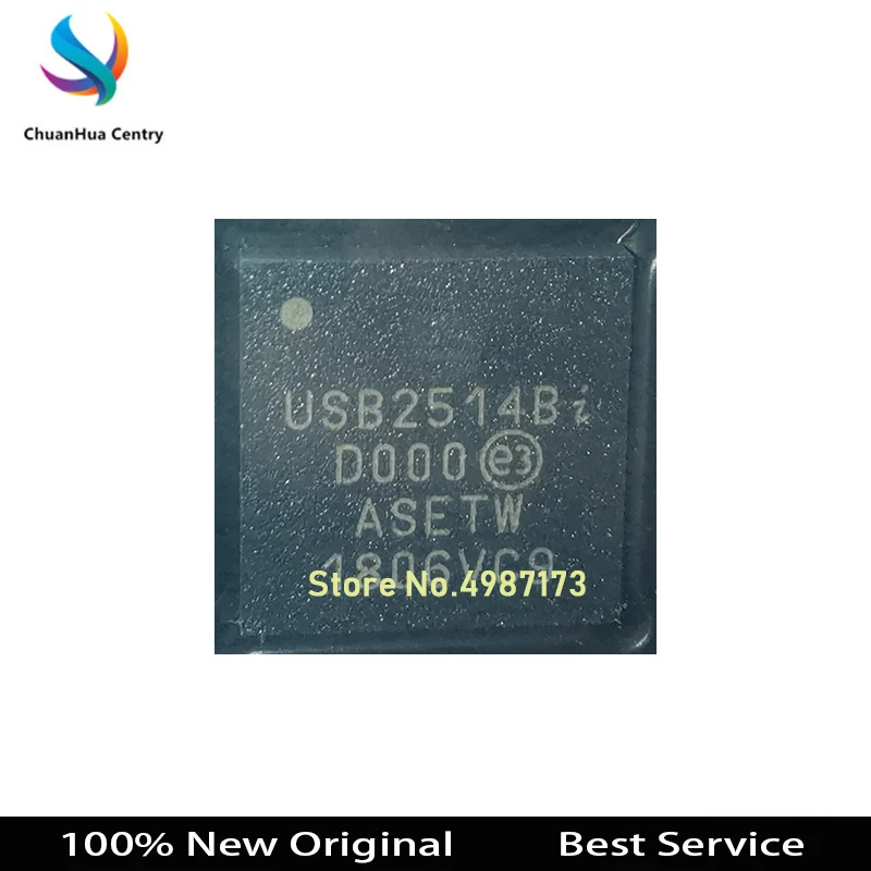 

2 шт./лот USB2514BT-I/M2 USB2514BT USB2514B QFN новая Оригинальная фотография