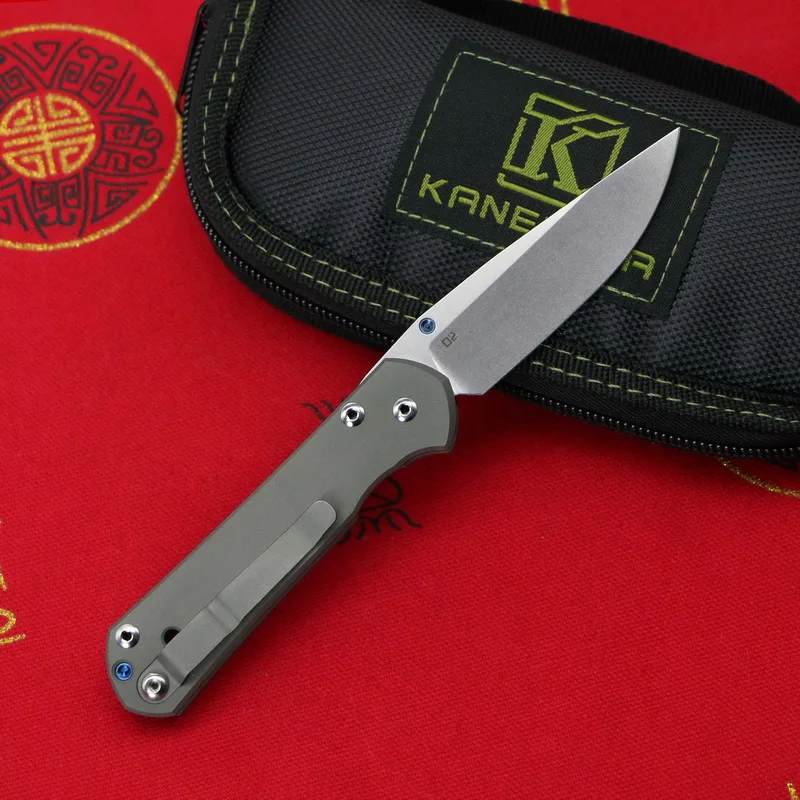 Новинка KANEDEIIA маленький sebenza 21 складной нож D2 лезвие титановая ручка утилита кемпинг охотничьи Карманные Ножи EDC инструменты
