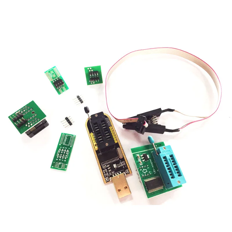 SOIC8 SOP8 Test Clip + 1.8V dapter for Iphone 150mil Socket Converter Module CH341A 24 25 Series EEPROM Flash BIOS |